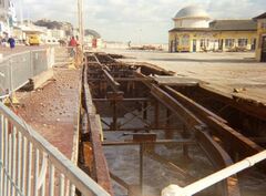 Pier Great Storm 1987